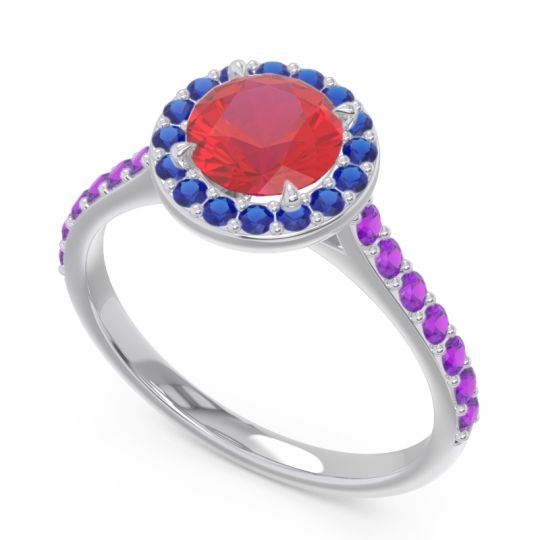 Halo Pave Kirtana Ring