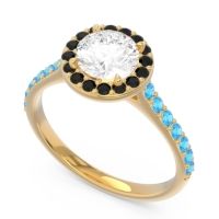 Halo Pave Kirtana Ring