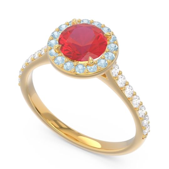 Halo Pave Kirtana Ring