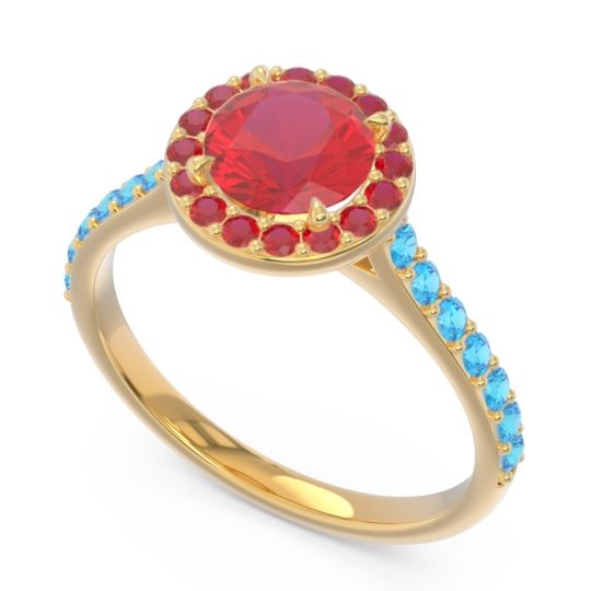 Halo Pave Kirtana Ring