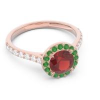 Halo Pave Kirtana Ring