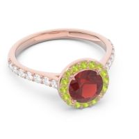 Halo Pave Kirtana Ring