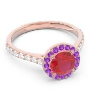 Halo Pave Kirtana Ring