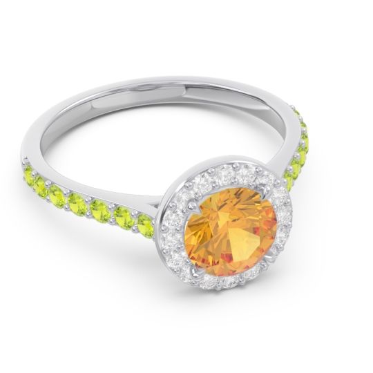 Halo Pave Kirtana Ring