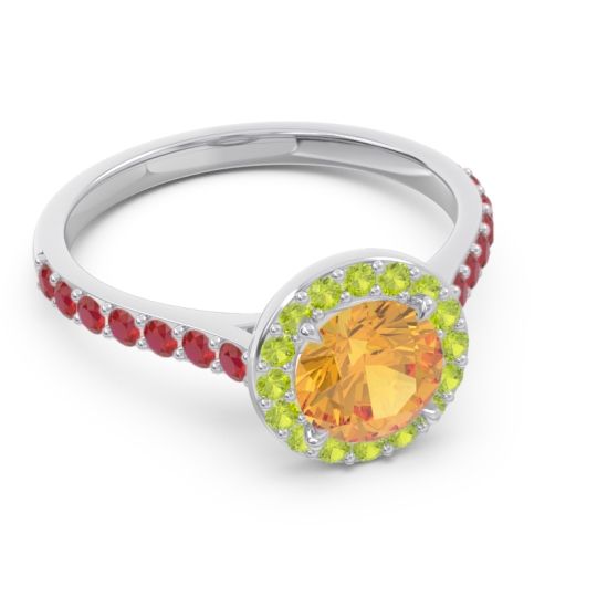 Halo Pave Kirtana Ring