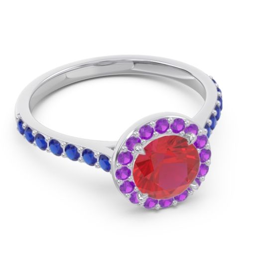 Halo Pave Kirtana Ring