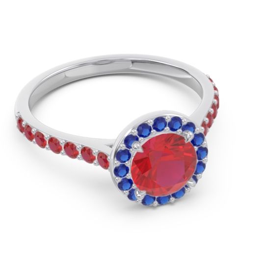Halo Pave Kirtana Ring