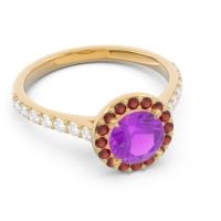 Halo Pave Kirtana Ring