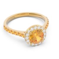 Halo Pave Kirtana Ring