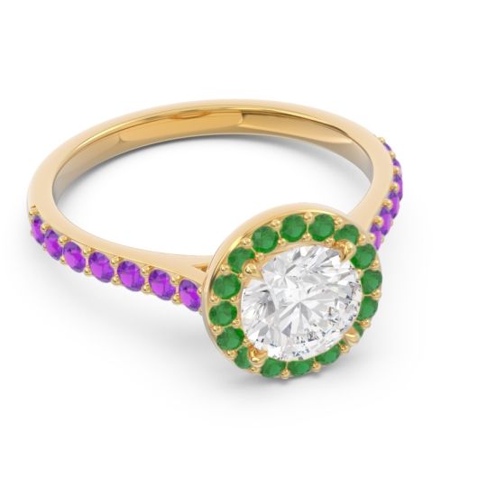 Halo Pave Kirtana Ring