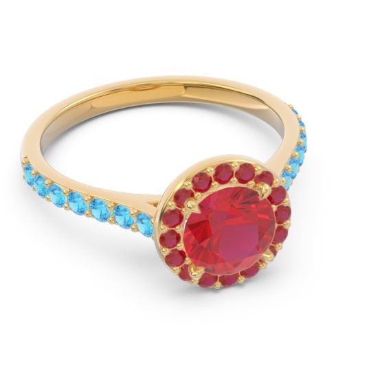 Halo Pave Kirtana Ring