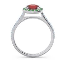 Halo Pave Kirtana Ring