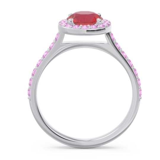 Halo Pave Kirtana Ring
