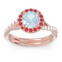 Halo Pave Cakravata Ring