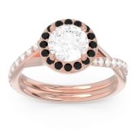 Halo Pave Cakravata Ring
