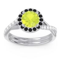 Halo Pave Cakravata Ring