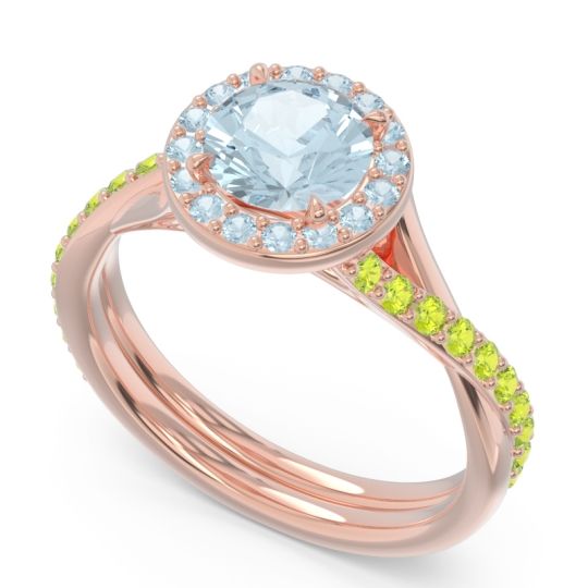 Halo Pave Cakravata Ring