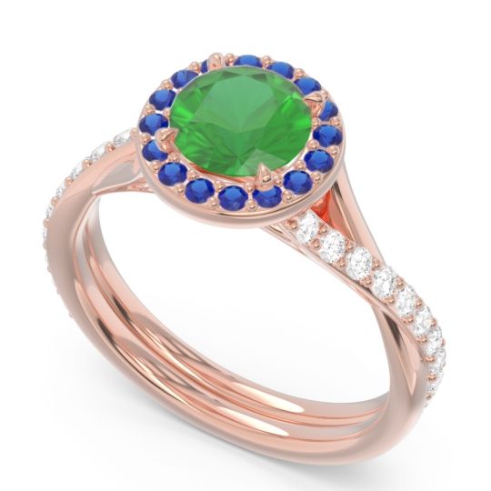 Halo Pave Cakravata Ring