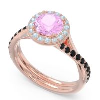 Halo Pave Cakravata Ring