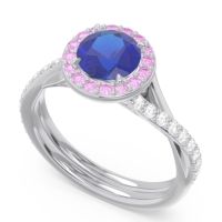 Halo Pave Cakravata Ring