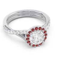 Halo Pave Cakravata Ring