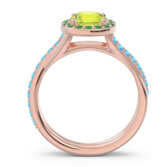 Halo Pave Cakravata Ring
