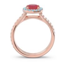 Halo Pave Cakravata Ring