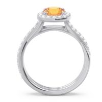Halo Pave Cakravata Ring