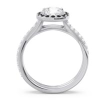 Halo Pave Cakravata Ring