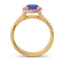 Halo Pave Cakravata Ring