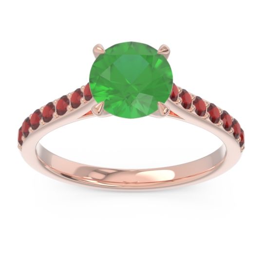 Cathedral Pave Unnata Ring