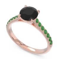 Cathedral Pave Unnata Ring