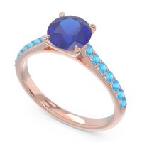 Cathedral Pave Unnata Ring