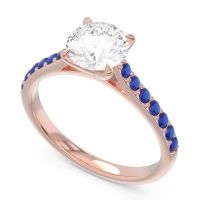 Cathedral Pave Unnata Ring