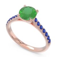 Cathedral Pave Unnata Ring
