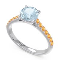 Cathedral Pave Unnata Ring