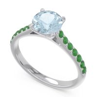 Cathedral Pave Unnata Ring