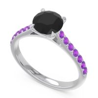 Cathedral Pave Unnata Ring