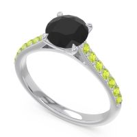 Cathedral Pave Unnata Ring