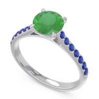 Cathedral Pave Unnata Ring