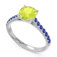 Cathedral Pave Unnata Ring
