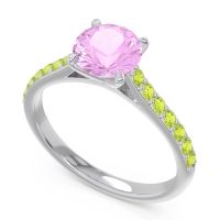 Cathedral Pave Unnata Ring