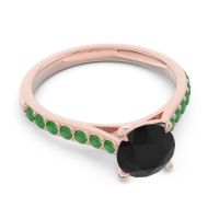 Cathedral Pave Unnata Ring