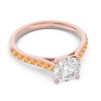 Cathedral Pave Unnata Ring