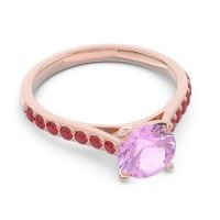 Cathedral Pave Unnata Ring