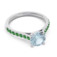 Cathedral Pave Unnata Ring