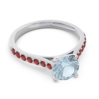 Cathedral Pave Unnata Ring