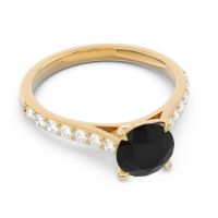 Cathedral Pave Unnata Ring