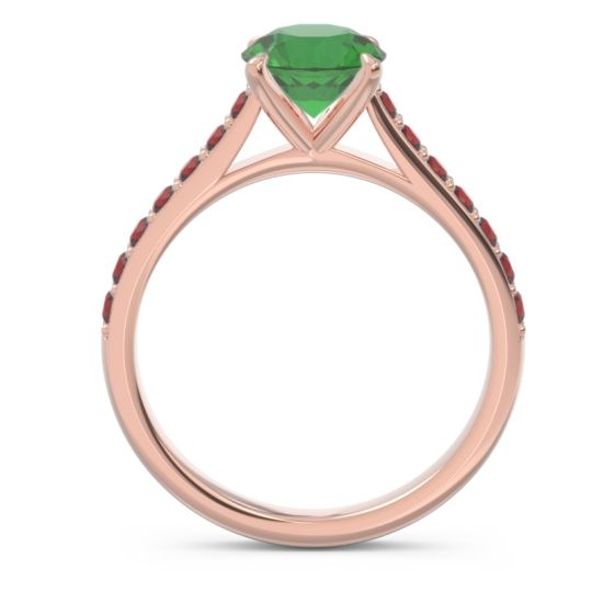 Cathedral Pave Unnata Ring
