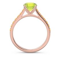 Cathedral Pave Unnata Ring